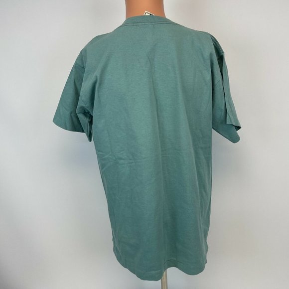 Outdoor World Sturbridge MA Bald Eagle Single Stitch T Shirt Vtg 80s Made USA L - Picture 4 of 5